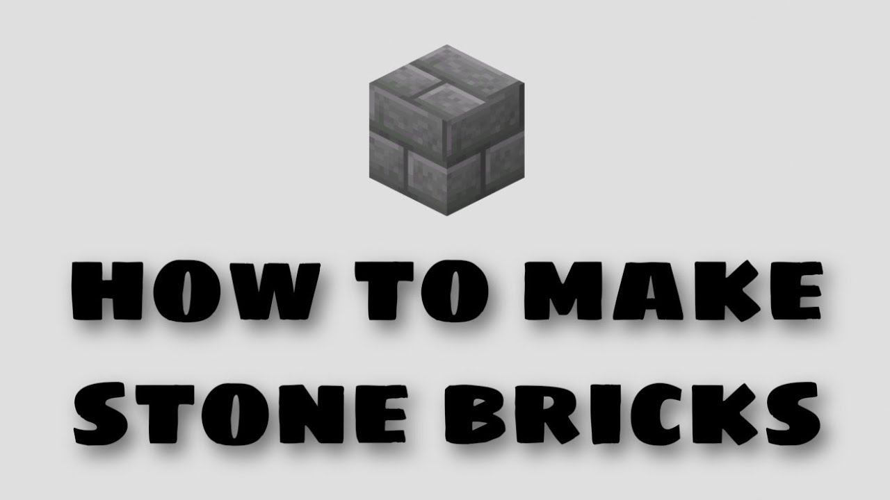 How to make stone bricks in Minecraft | video in Hindi | Senior Gaming ...