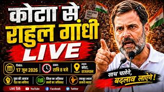 LIVE: Rahul Gandhi | Chhatron Ki Goonj | Kota Maha Rally | Rajasthan screenshot 1