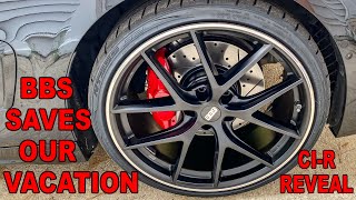 BBS Saves Our Vacation! | BBS CI-R Wheel Reveal