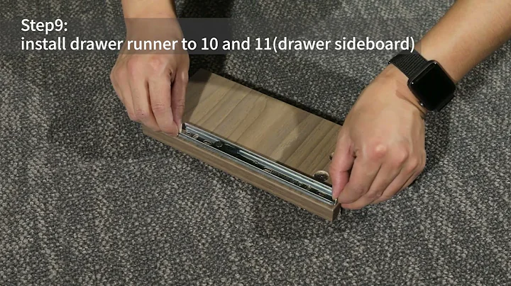 drawer runner installation video