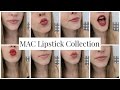 MAC Lipstick Collection + Swatches | 2017