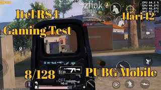 (Hari 12) Itel RS4 Gaming Test - PUBG Mobile