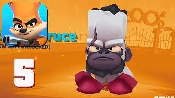 Zooba: Zoo Battle Arena - Gameplay Part 5 - Knockout Bruce (iOS, Android)