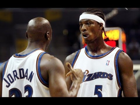 kwame-brown's-first-nba-game!-(goat!)