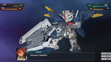 Super Robot Wars Y - Gundam Aerial Rebuild Attacks | スパロボY - ガンダム・エアリアル(改修型) 全武装