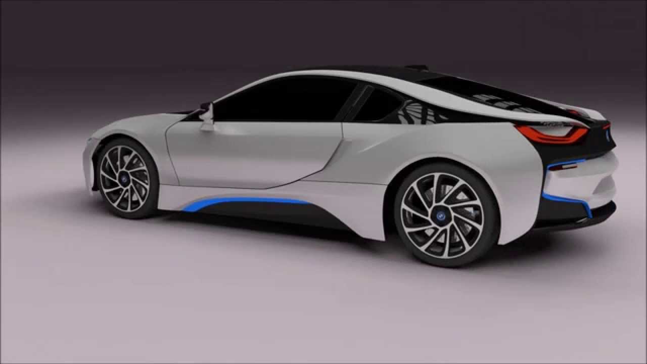 Bmw I8 3D Model Rendered - Youtube