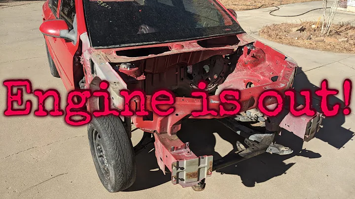 AWD Cobalt Part 2 Engine Removal & Teardown