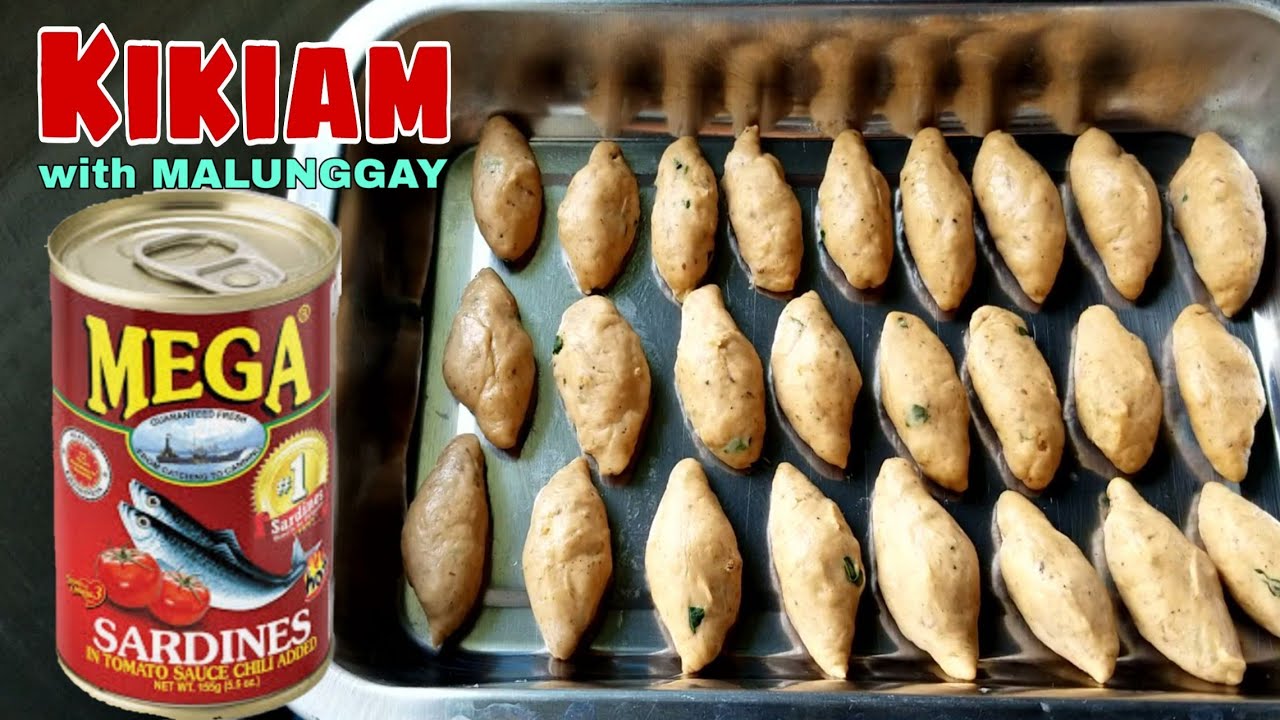 HEALTHY KIKIAM gawa sa Sardines at Malunggay. Homemade Kikiam with sauce