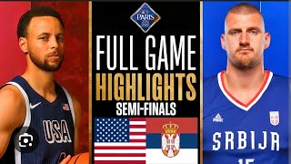 Usa Vs Serbia Full Highlights Currys Historic Game
