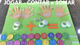 JOGAR - CONTAR e SOMAR