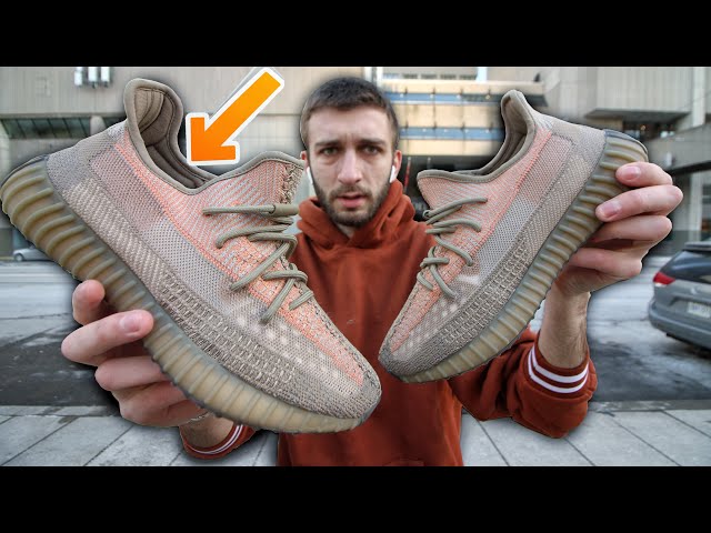 YEEZY LIED!? ADIDAS YEEZY 350 V2 SAND TAUPE REVIEW + ON FOOT