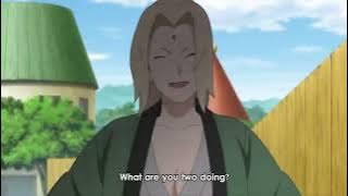 Boruto meets Young Naruto, Jiraiya and Tsunade