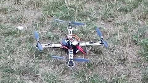 MWC Quadcopter first flight !!!