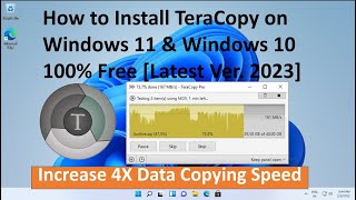 How to Install TeraCopy on Windows 11 & Windows 10 !! Copying Data 4X Faster screenshot 3