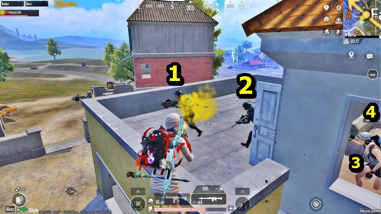 SON ZAMANLARIN EN İYİ MAÇI ! ARAPLARI DUMAN ETTİM SOLO SQUAD PUBG MOBİLE