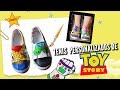 Tenis Personalizados de Toy Story | DIY | Zapatos | Zapatillas