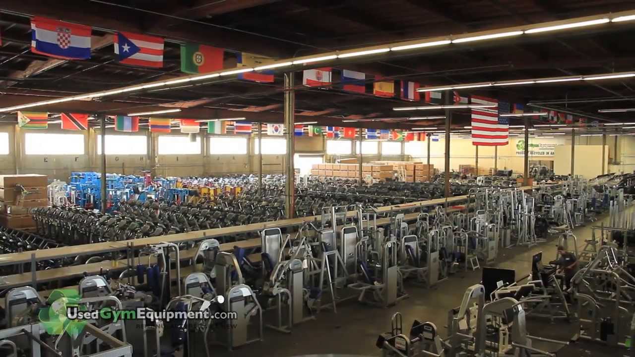 Take A Tour of the UsedGymEquipment.com Remanufacturing Factory!