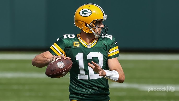 ESPN PR on X: Wednesday, @SportsCenter will air Aaron Rodgers'  introductory press conference 🏈 2p ET