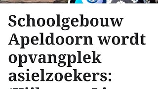 #Apeldoorn #Schoolgebouw #Asielzoekers #MIGRANTEN #Nederland #Opvang #Hotel #JouwHuis #Wet #fyp