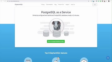 Creating a PostgreSQL Instance using ElephantSQL
