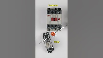 contactor vs relay interview Question @ElectricalTechnician