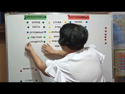 Русский язык. 2 класс. Синонимы. Антонимы. Ким Е.О., учитель начальных классов.