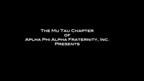Mu Tau Chapter of Alpha Phi Alpha Fraternity Inc. Spring 