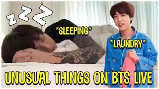 Unusual Things That Only Happen In A BTS LIVE