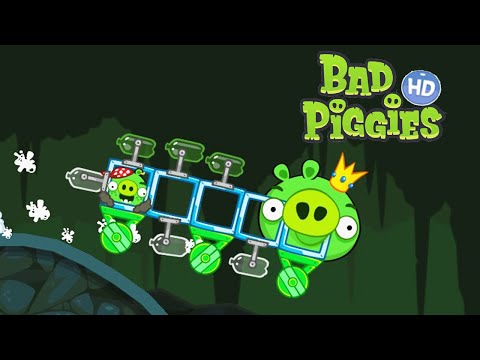 Видео: КАТАЕМ КОРОЛЯ СВИНЕЙ! Приключения ПЛОХИХ СВИНОК / Bad Piggies HD #3