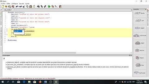 Pseint : Asignación y condicionales