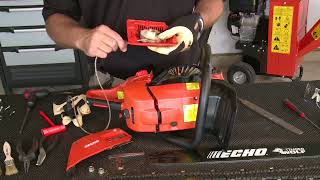 ECHO Chainsaws Preventive Maintenance Knowledge Video