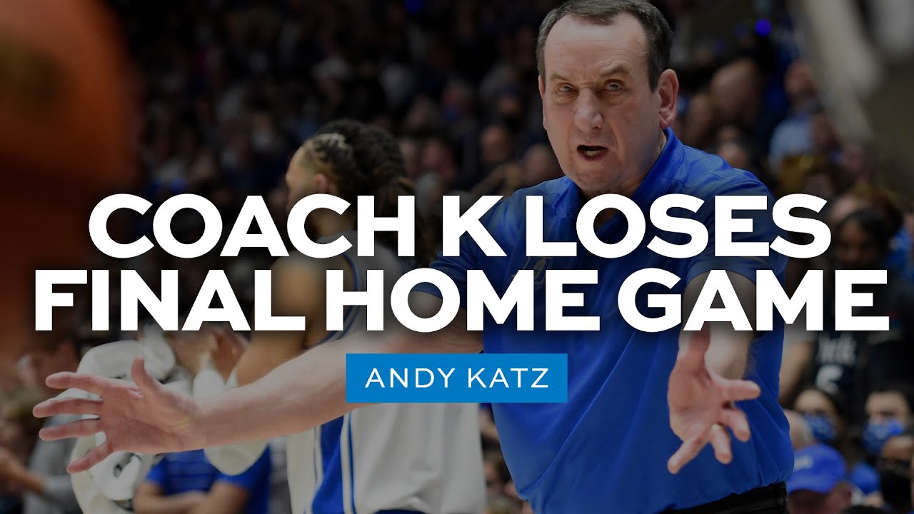 Reaction: UNC spoils Coach K's final game at Cameron Indoor - YouTube