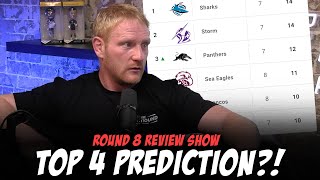 D-Day For Jason Demetriou, Jimmy's Bold Top 4 Prediction & Round 8 Review!