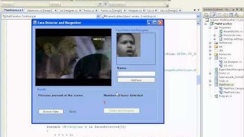 Robust Face Name Graph Matching ASP.NET Project