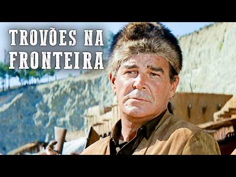 Thunder at the Border | 4K | Dubbed | Adventure | Pierre Brice | Rod Cameron
