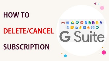 How to cancel GSuite Account - Cancel Google Workspace subscription