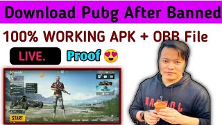 How To Download pubg Mobile  After Banned 100% Working Apk+OBB New version 1.0