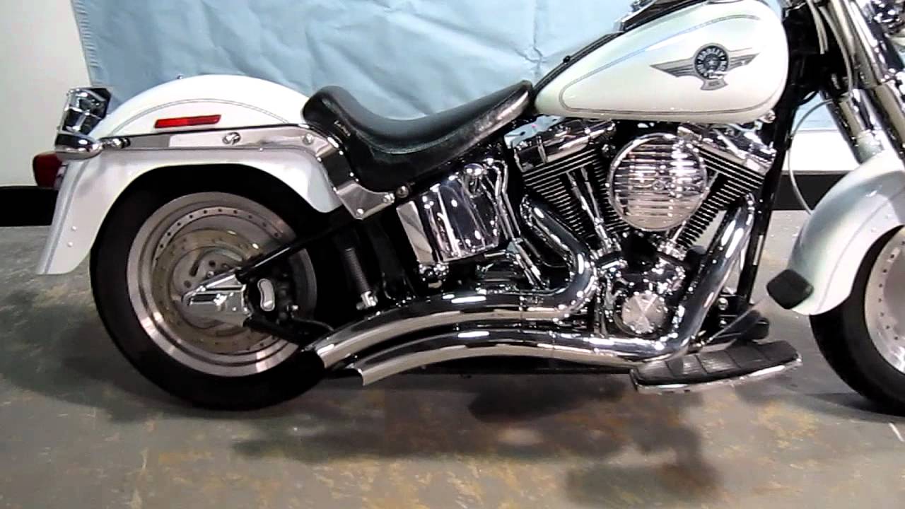 U754 2005 HARLEY DAVIDSON FLSTF FAT BOY SOFTAIL FOR SALE 