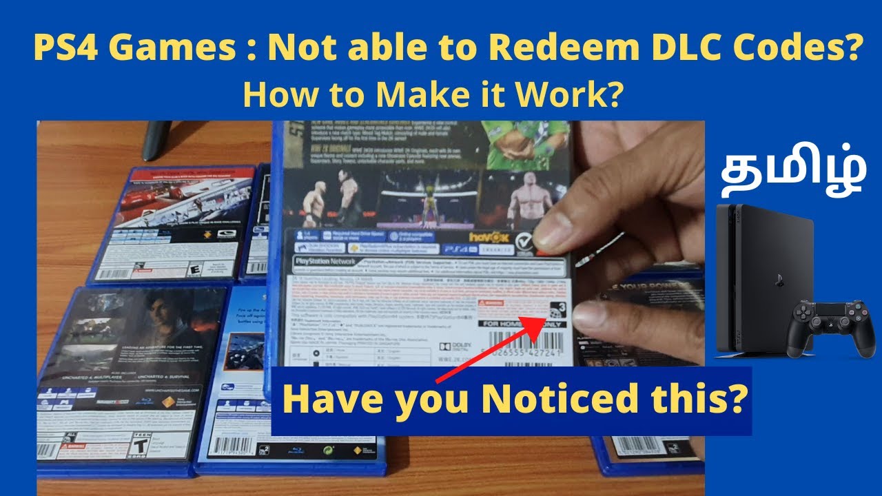 PS4 Tips Not able to Redeem DLC Codes? How to Make it Work? - YouTube