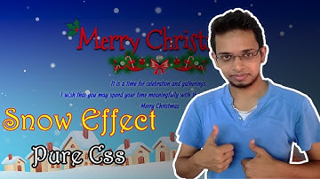 Merry Christmas ❄ | FullCoding | HTML5 & CSS | NoorHUB