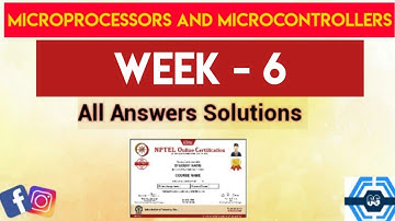 Microprocessors And Microcontrollers Week 6 Quiz Answer Solution | NPTEL 2024