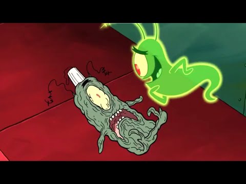 Plankton is A GHOST | SpongeBob SquarePants