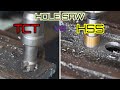 HOLE SAW TCT VS HOLE SAW HSS ! Review Mata Bor TCT