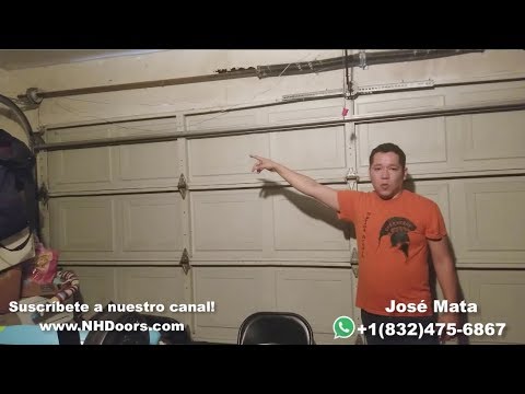 Video: ¿Cómo reemplazo el cable de la puerta de mi garaje?