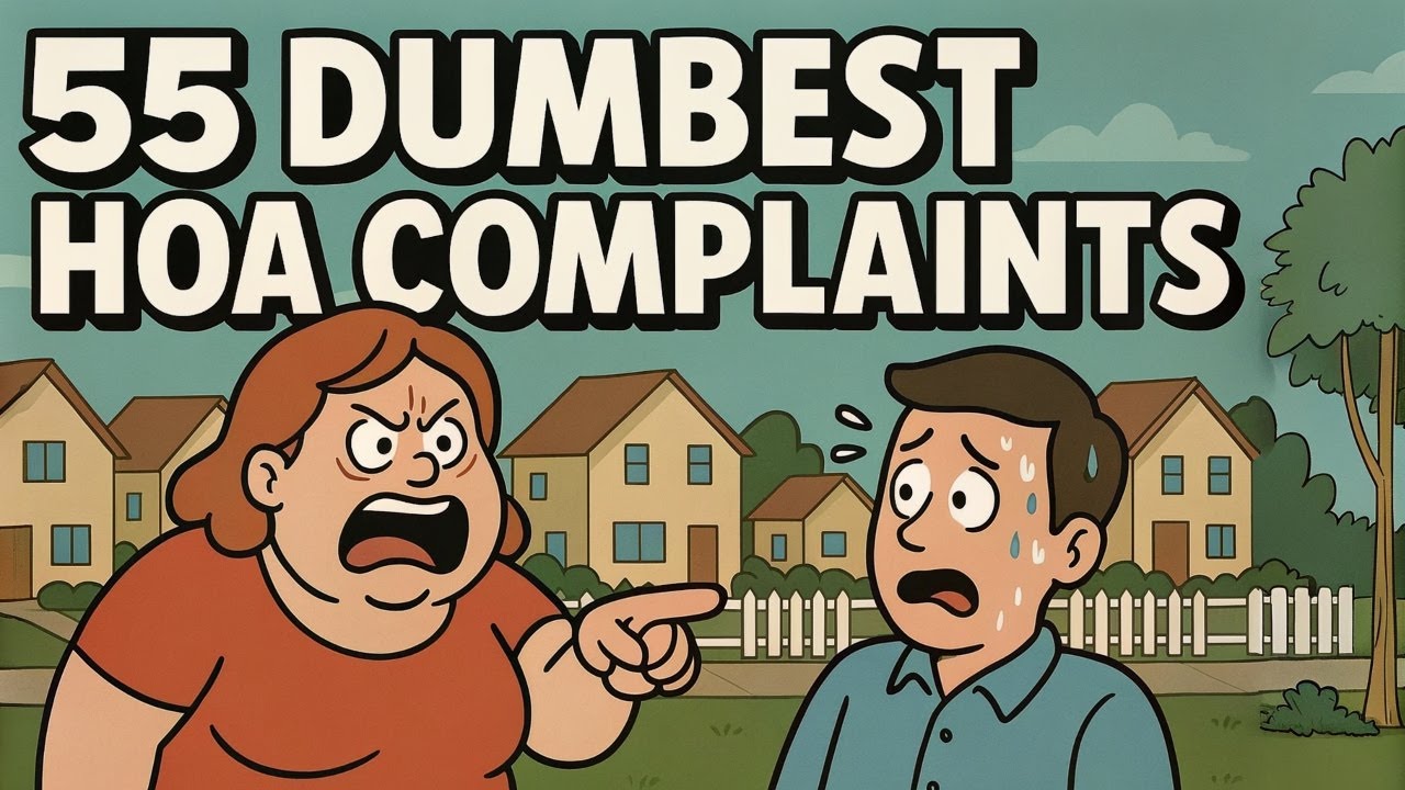 55 Dumbest HOA Complaints That Really Happened