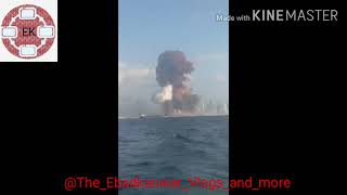 Lebanon Videos Footage Shows Moments Of Beirut Explosion Theebadkanwarvlogsandmore