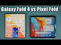 Samsung Galaxy Z Fold 4 vs Pixel Fold - Full Comparison
