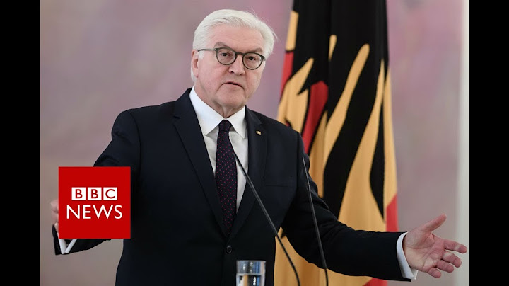 President Steinmeier: Germany Faces Unprecedented situation - BBC News