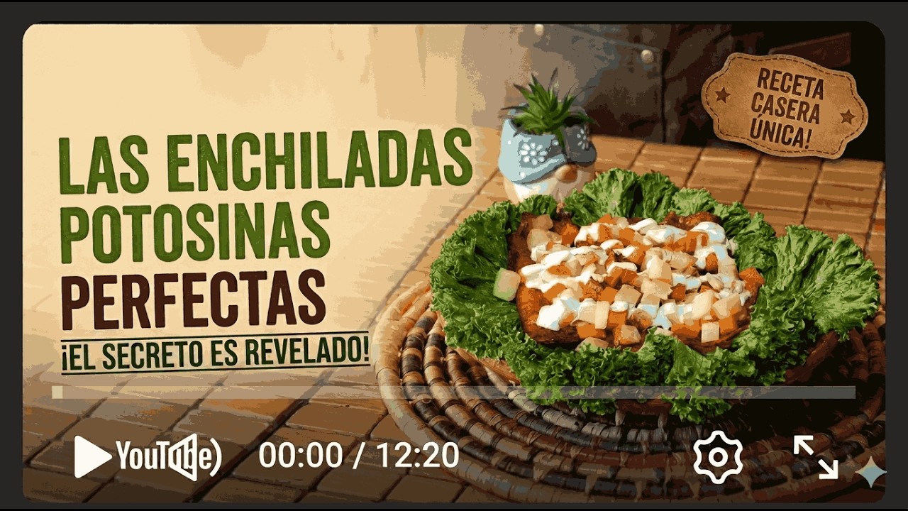 ¡Pican poquito, saben mucho! Enchiladas Potosinas 🌶️🤤