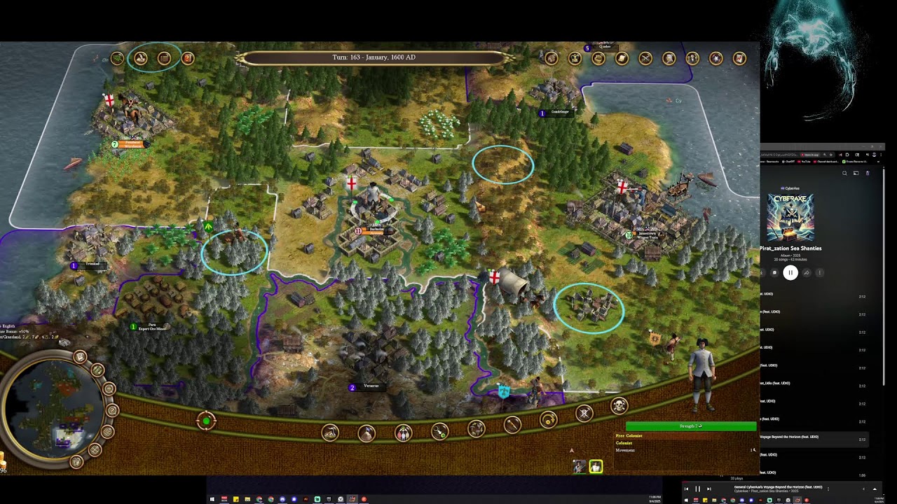 First Time Playing Sid Meier's Colonization Civ 4 Remake New Part 1
